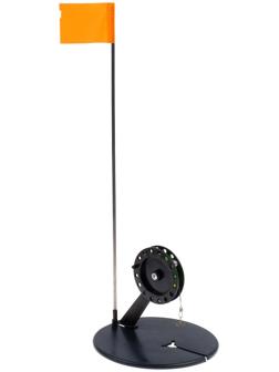 Набор оснащённых жерлиц в сумке, d=190 мм, катушка d=90 мм, 10 шт.