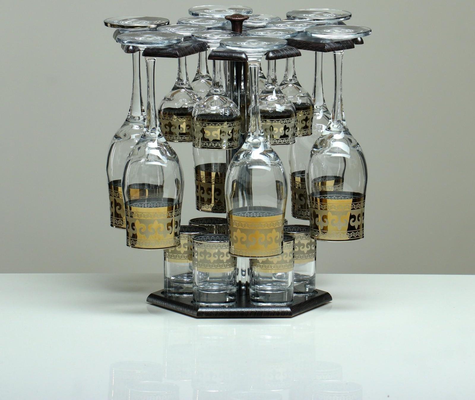 Мини-бар 18 предметов шампанское Карусель Византия, темный 200/55/50 мл