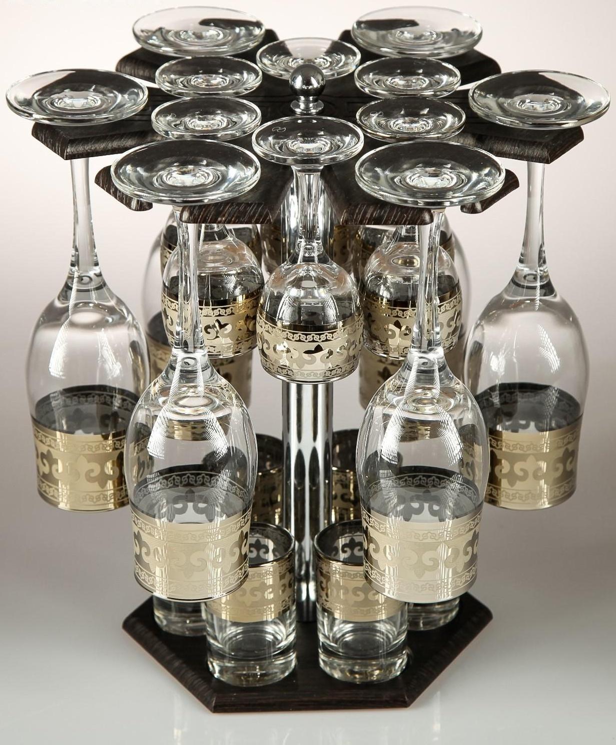 Мини-бар 18 предметов шампанское Карусель Византия, темный 200/55/50 мл