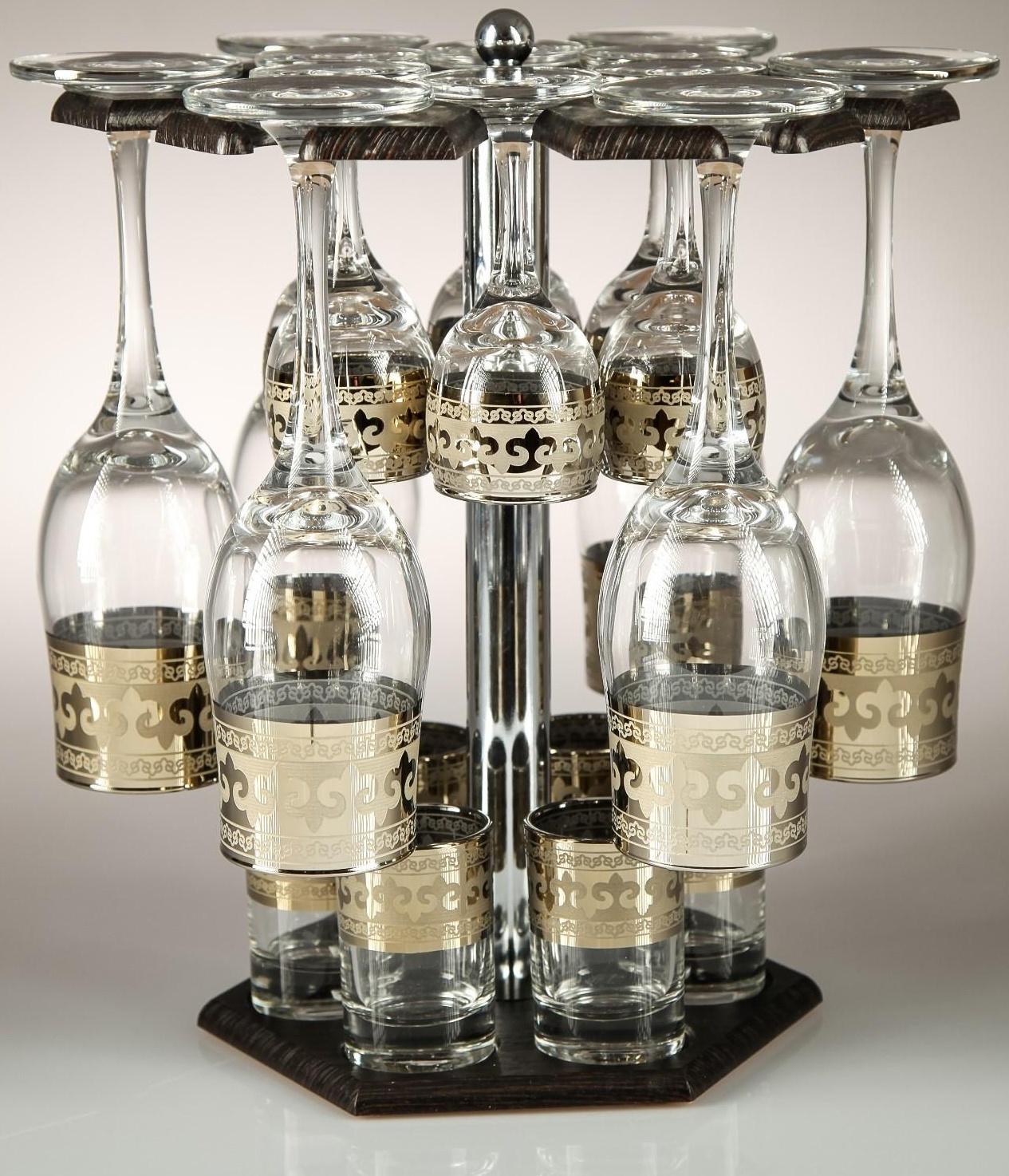 Мини-бар 18 предметов шампанское Карусель Византия, темный 200/55/50 мл