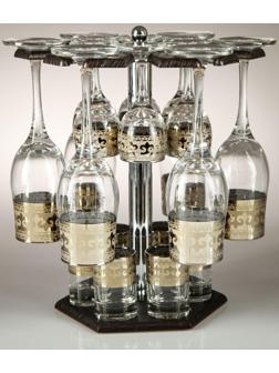 Мини-бар 18 предметов шампанское Карусель Византия, темный 200/55/50 мл