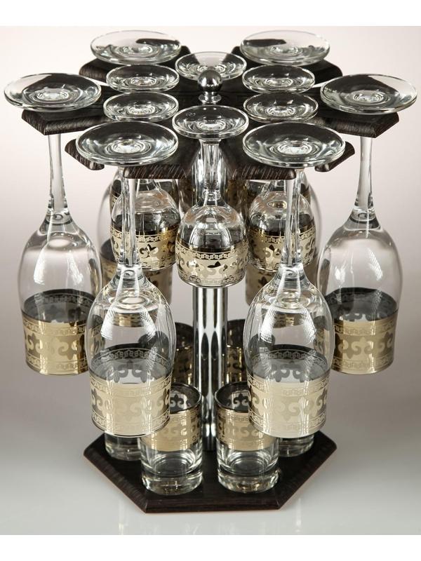 Мини-бар 18 предметов шампанское Карусель Византия, темный 200/55/50 мл
