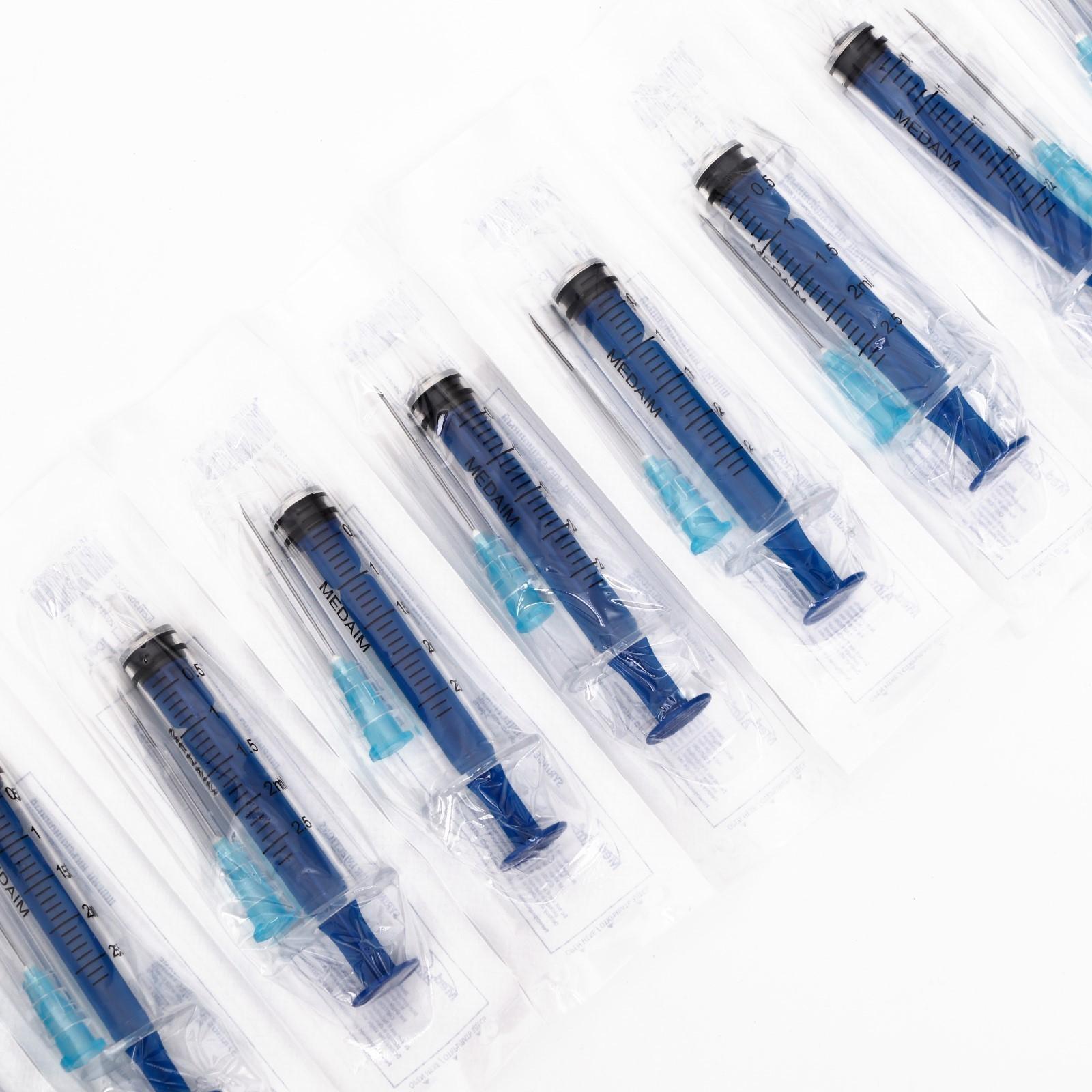 Шприц инъекц. 2 мл 3-х комп. с иглой 0,63*32 мм (23G*1 1/4