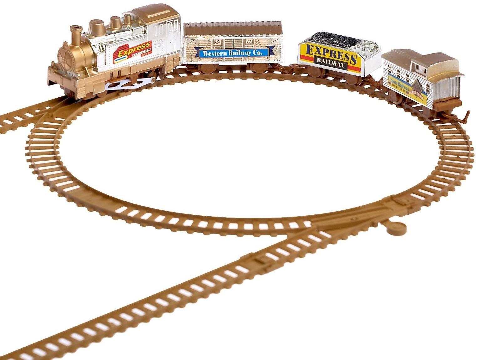 Железная дорога «Скорый поезд», работает от батареек