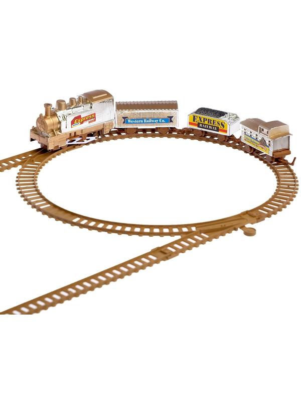 Железная дорога «Скорый поезд», работает от батареек