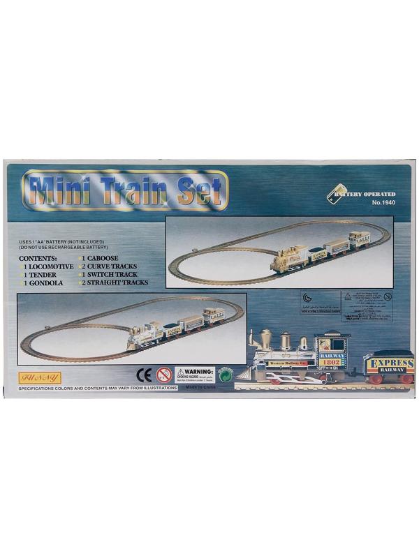 Железная дорога «Скорый поезд», работает от батареек