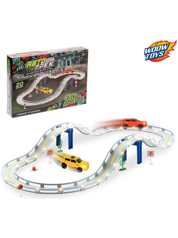Автотрек «Граффити», работает от батареек, 1 машина, длина трассы 180 см