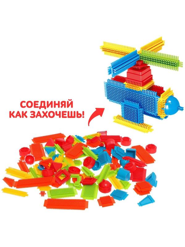 Конструктор игольчатый BRISTLES «Огромный дом», 112 деталей