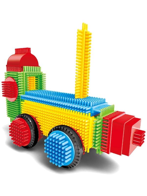 Конструктор игольчатый BRISTLES «Машина», 150 деталей