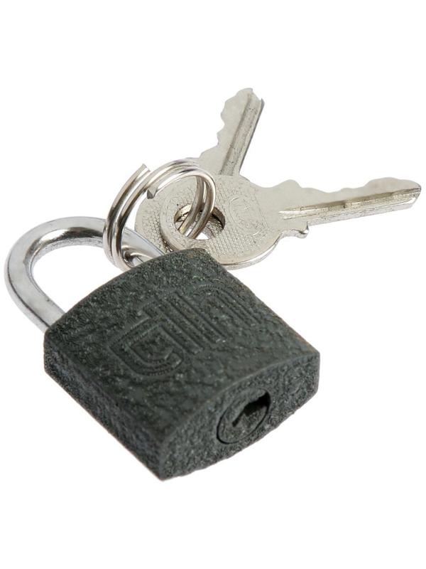 Замок навесной, тип 10, 20х35 мм, 2 ключа