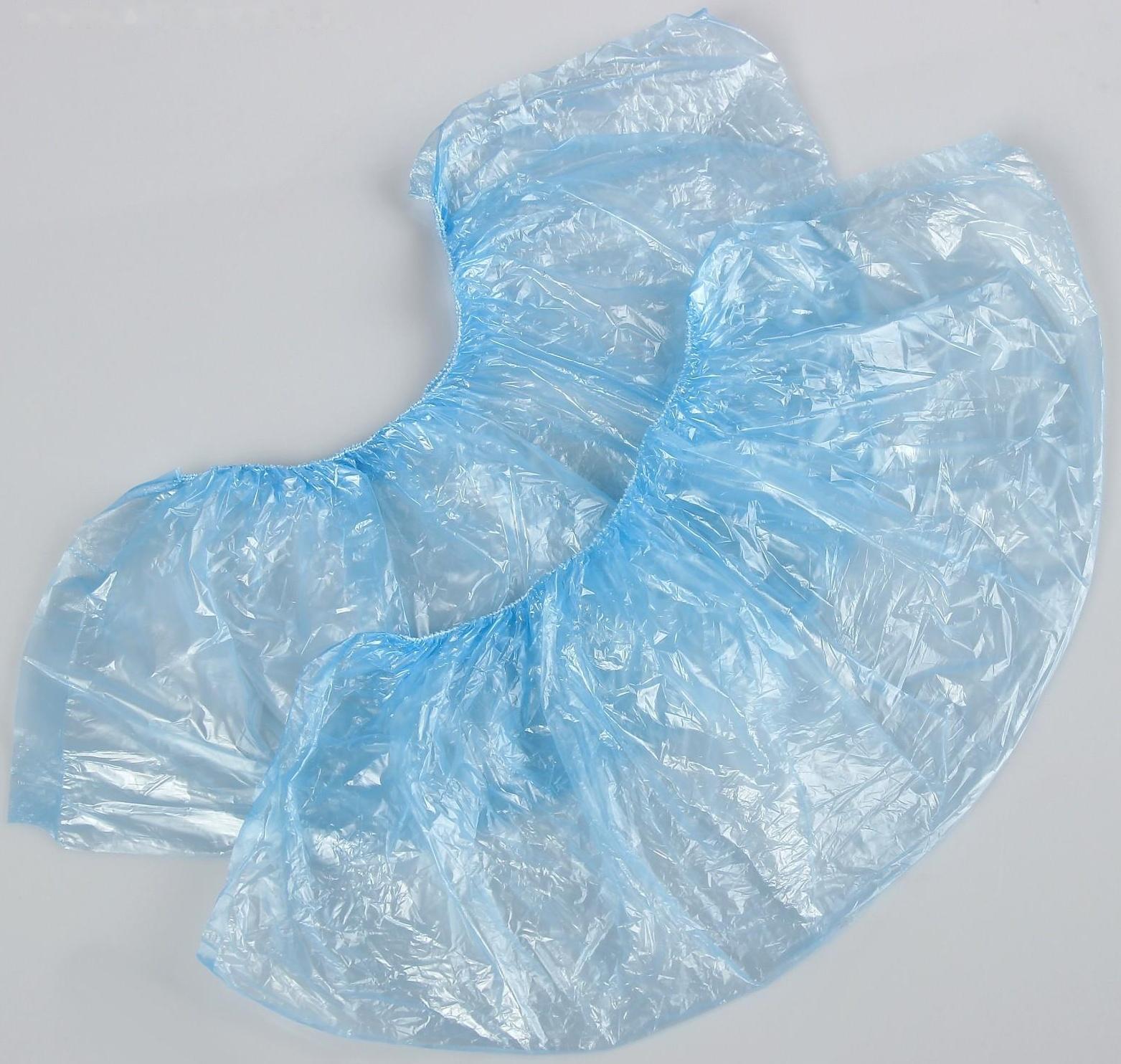 Бахилы медицинские, стандарт, 25 пар, прочные, 400 x 120 мм., 14 мкм., 1,5 г