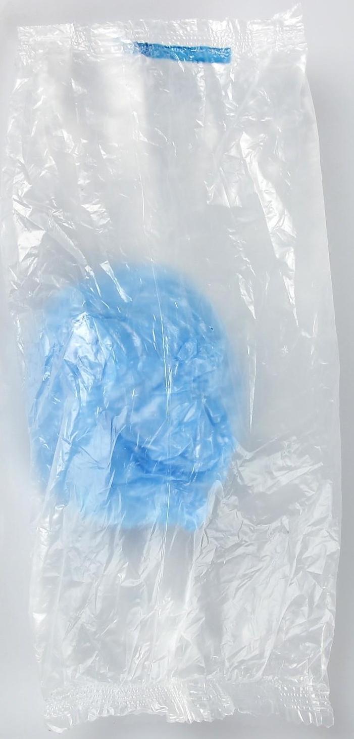 Бахилы медицинские синие, 100 пар в упаковке, 400 x 150 мм., 18 мкм., 2,6 г