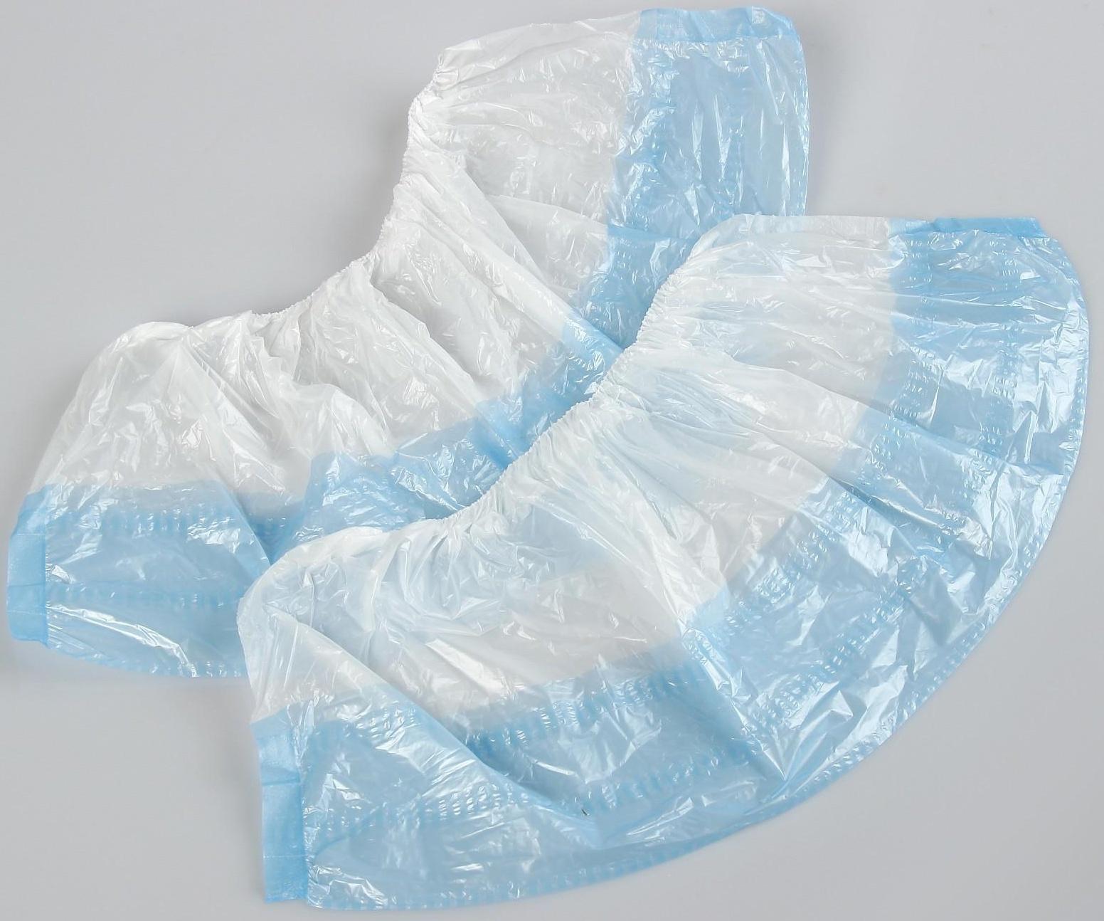 Бахилы медицинские, 25 пар, с двойной подошвой, 400 x 150мм., 18/36 мкм., 3,1 г.