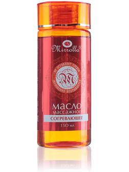 Массажное масло Mirrolla согревающее, 150 мл