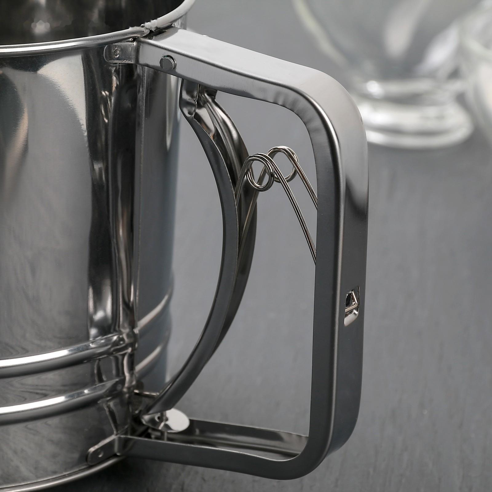 Просеиватель для муки, 2 уровня