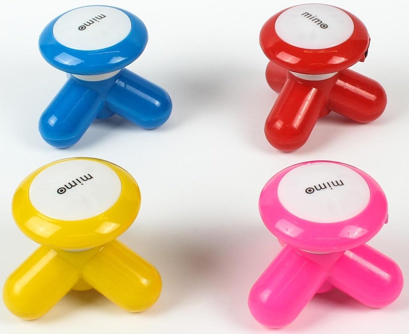 Массажёр для тела Luazon LEM-18, электромехан., от USB и батареек 3*ААА (не в компл.), МИКС