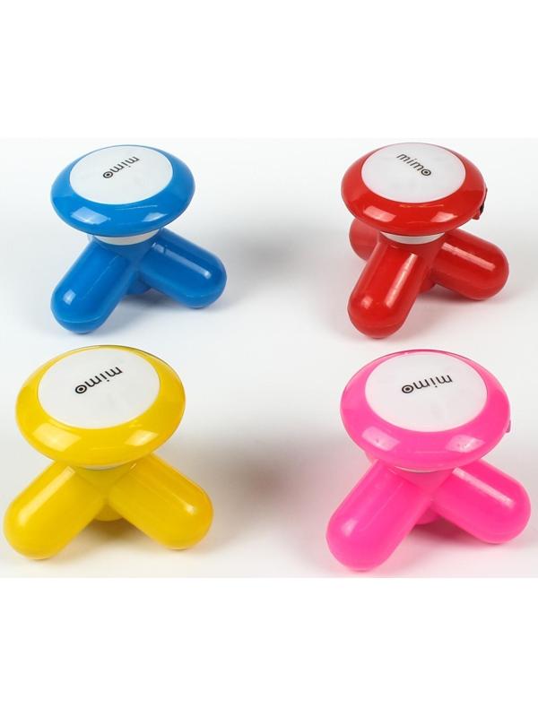 Массажёр для тела Luazon LEM-18, электромехан., от USB и батареек 3*ААА (не в компл.), МИКС