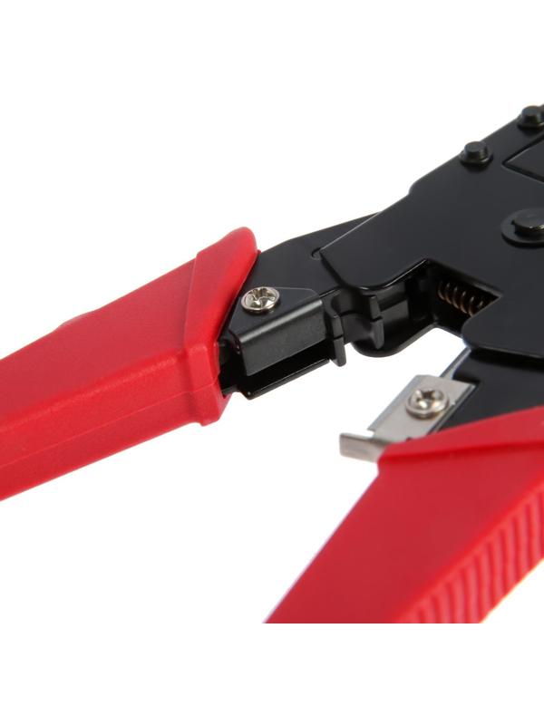 Кримпер ЛОМ, 200 мм, для обжима компьютерных RJ-45 и телефонных RJ-11/12 клемм