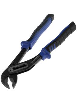 Клещи переставные ТУНДРА, CrV, двухкомпонентные рукоятки, 250 мм