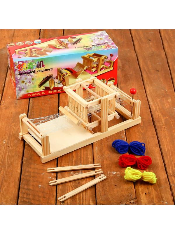 Ткацкий станок «Народные промыслы», нитки в наборе