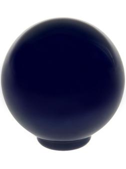 Ручка кнопка PLASTIC 008, пластиковая, синяя