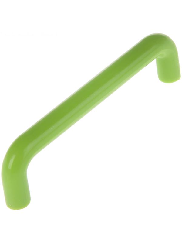 Ручка скоба PLASTIC 009, пластиковая, м/о 96 мм, фисташковая