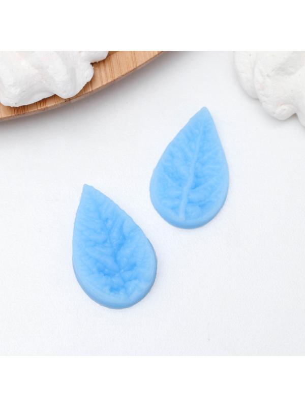 Молд «Лист гортензии», 2 части, 4×2,5 см, цвет МИКС