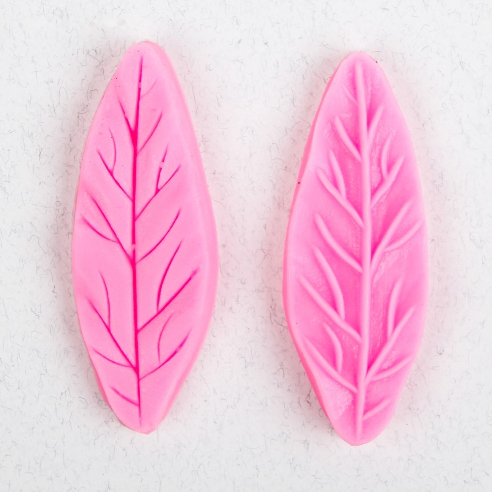 Молд «Лист тюльпана», 2 части, 9,5×3,5 см