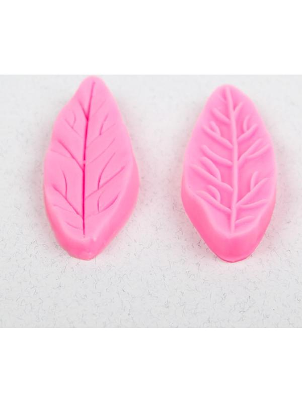 Молд «Лист тюльпана», 2 части, 9,5×3,5 см