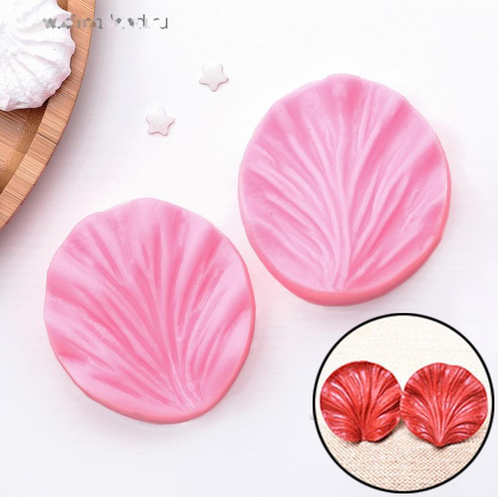 Молд «Лист герани», 2 части, 7,5×7 см, цвет МИКС