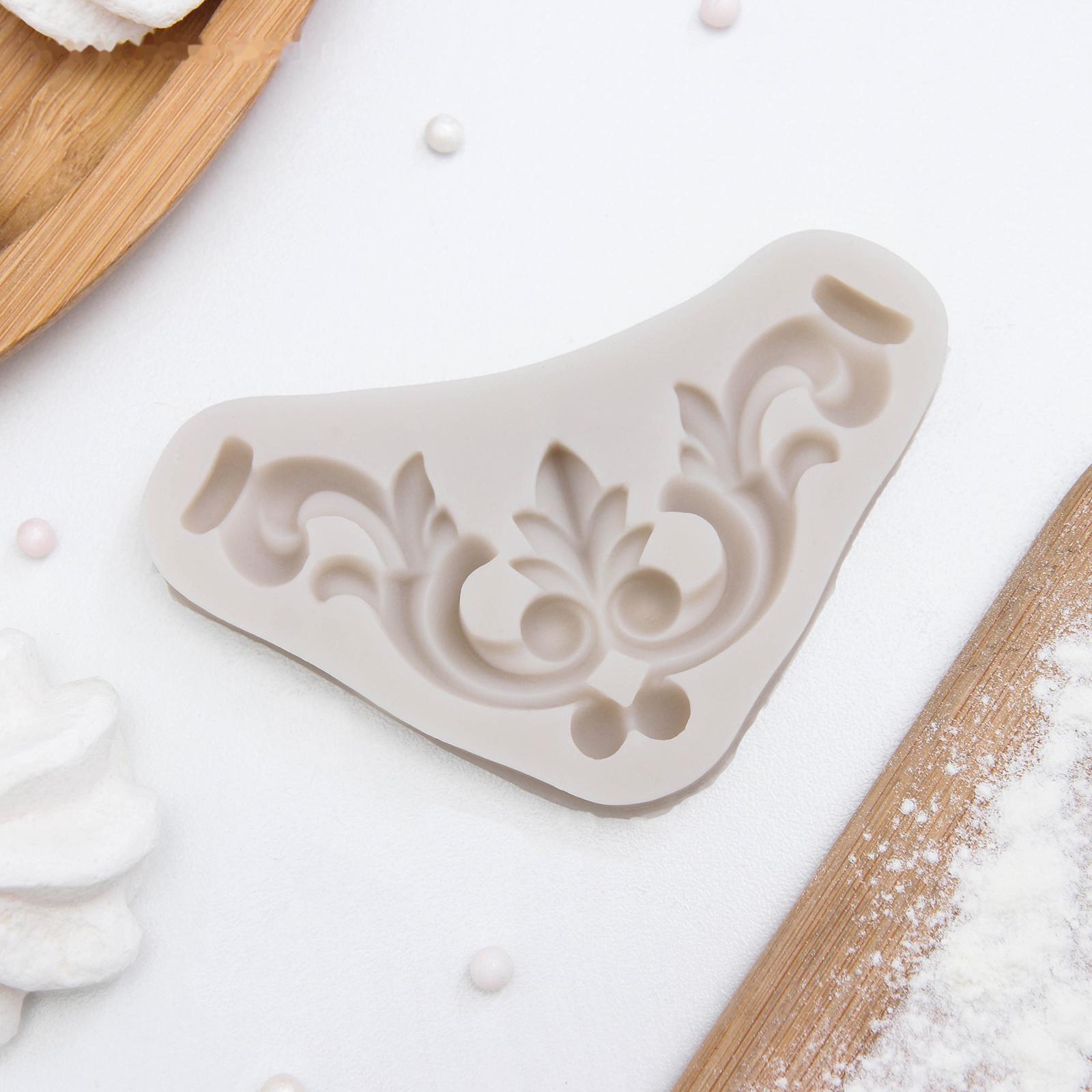 Молд «Лепнина», 10,5×6×1 см, цвет МИКС