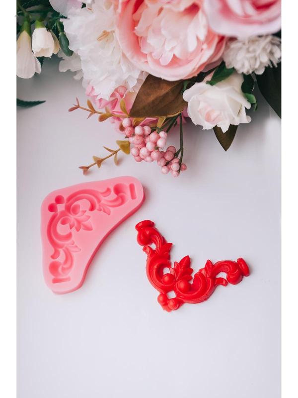 Молд «Лепнина», 10,5×6×1 см, цвет МИКС