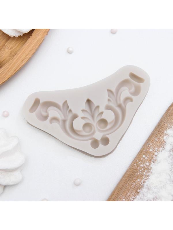 Молд «Лепнина», 10,5×6×1 см, цвет МИКС