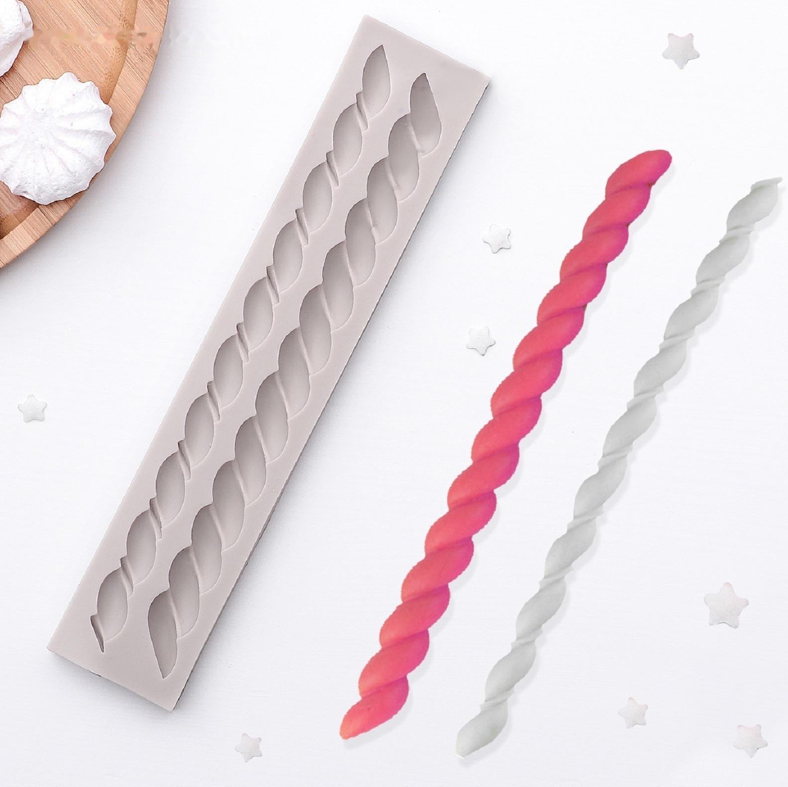 Молд «Жгут», 23×4,5×1,5 см, цвет МИКС