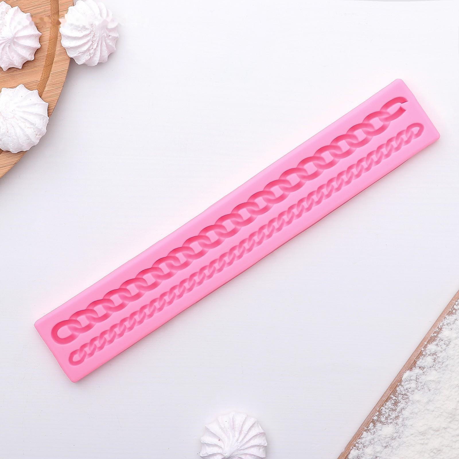 Молд «Цепь», 27,8×4,6×1,2 см, цвет МИКС