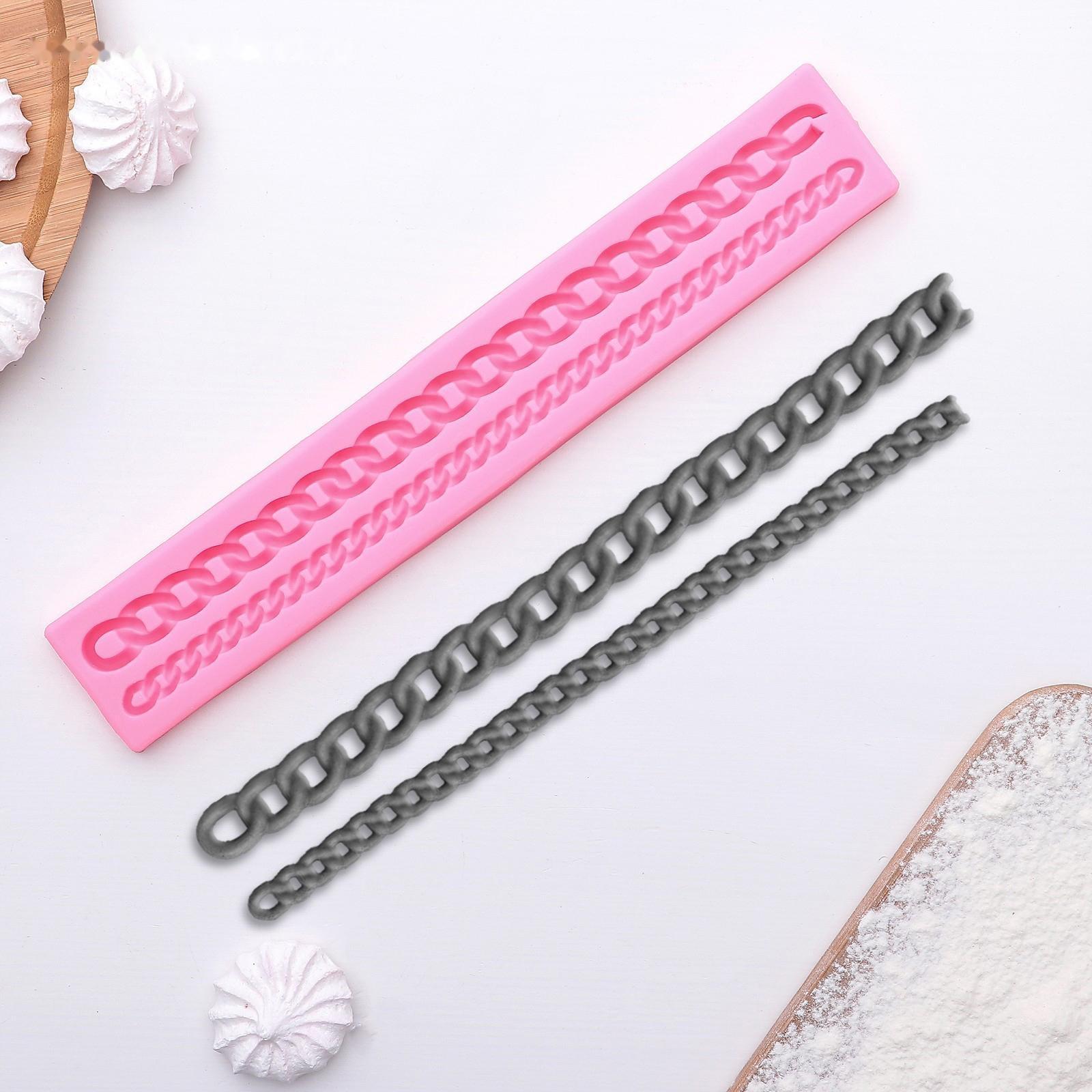 Молд «Цепь», 27,8×4,6×1,2 см, цвет МИКС