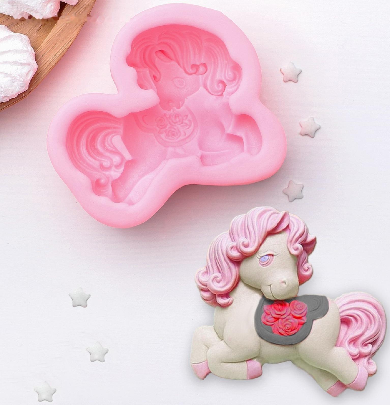 Молд «Пони», 9,8×9×3,3 см