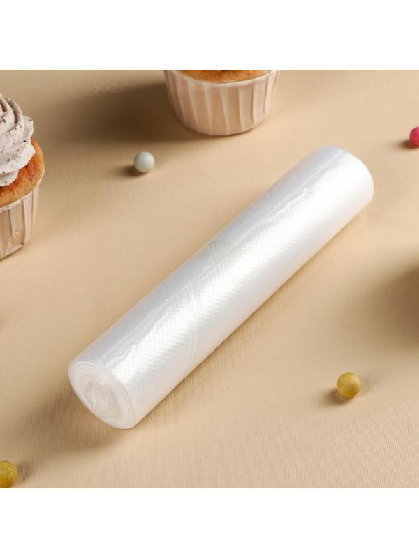 Кондитерские мешки в рулоне, 32×24,5 см, 50 шт