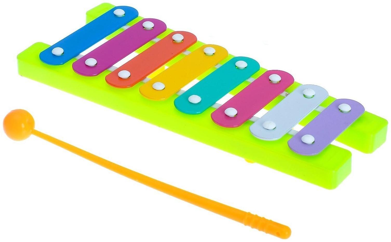 Музыкальная игрушка «Металлофон», МИКС