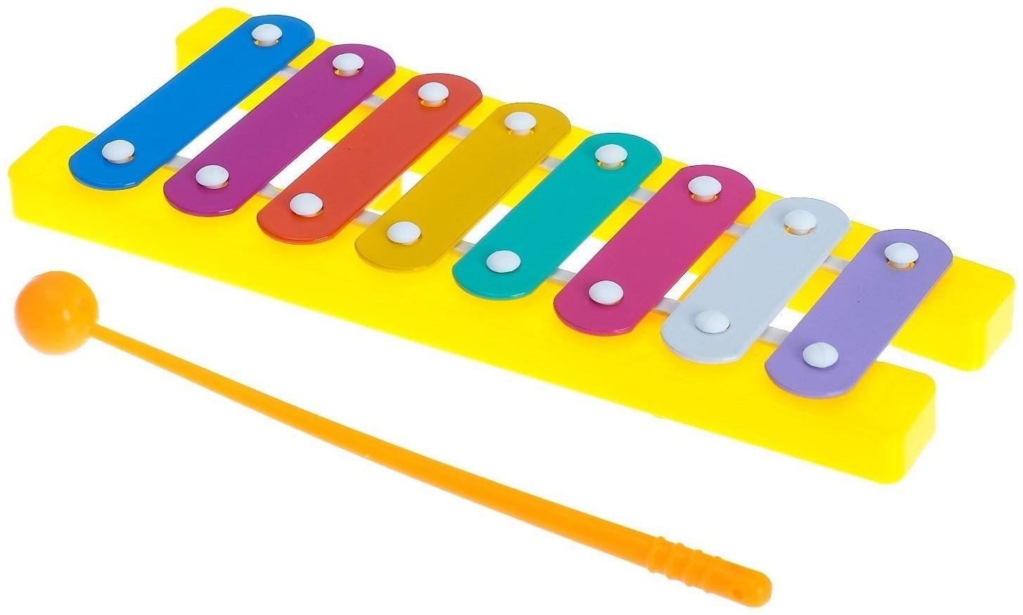 Музыкальная игрушка «Металлофон», МИКС