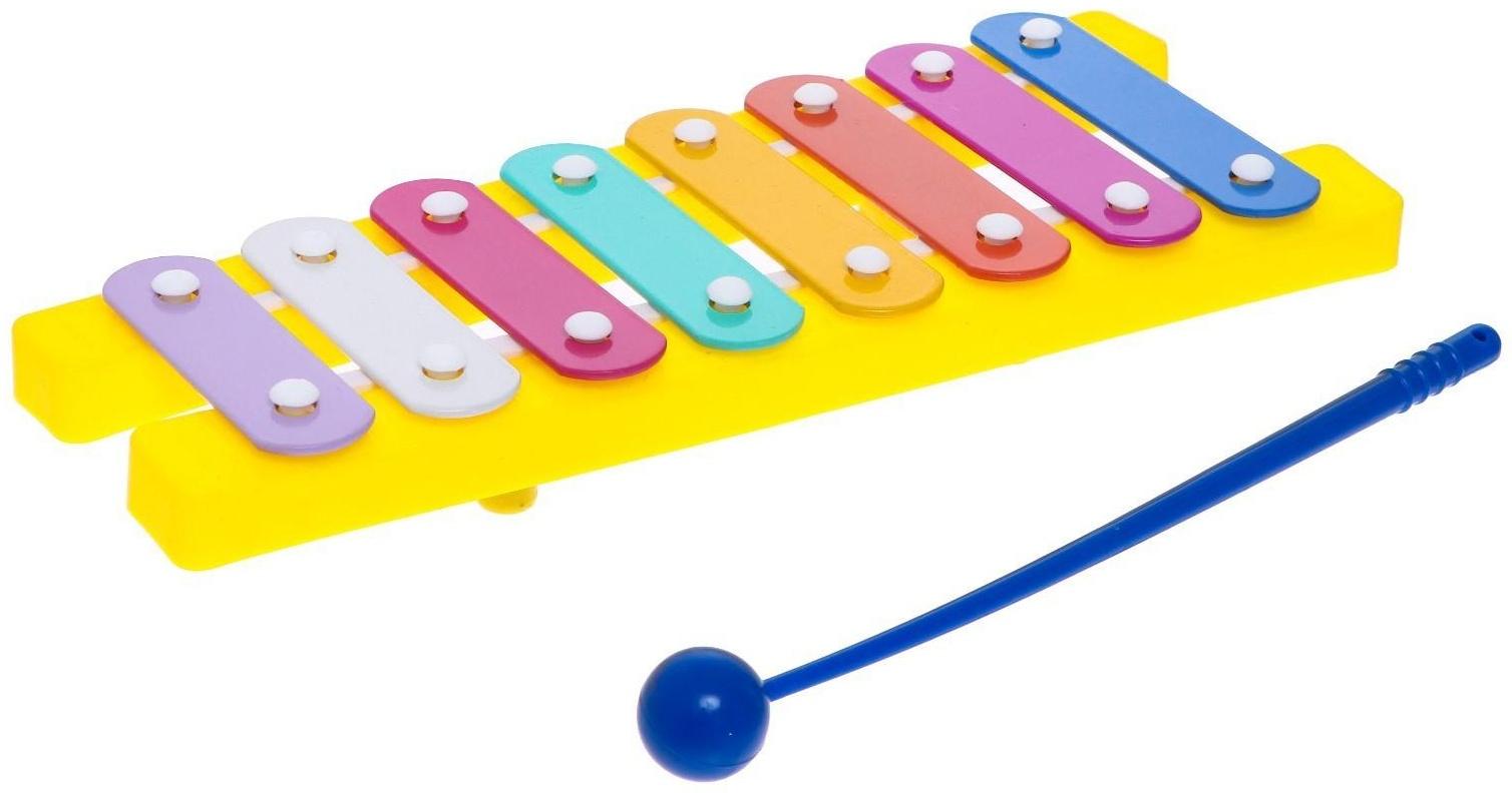 Музыкальная игрушка «Металлофон», МИКС
