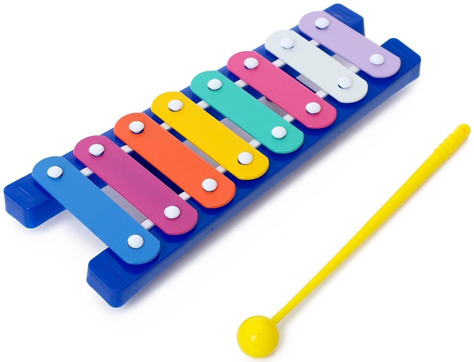 Музыкальная игрушка «Металлофон», МИКС