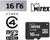 Карта памяти Mirex microSD, 16 Гб, SDHC, класс 4