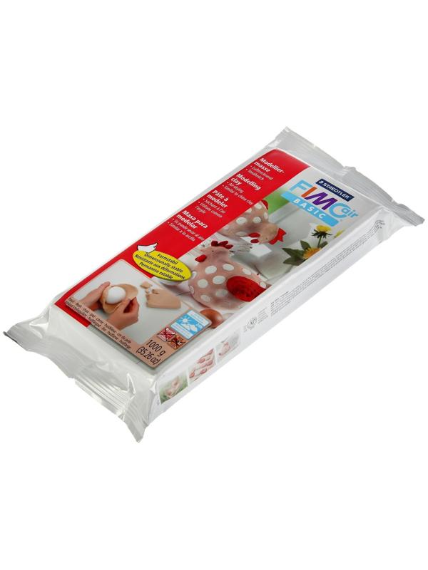 Масса для лепки самозатвердевающая, натуральная, 1000 г, Air basic, телесная