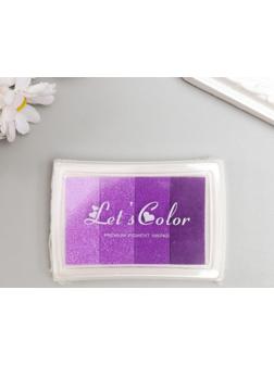 Штемпельная подушка 4 цвета 