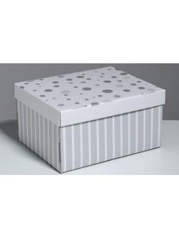 Складная коробка «Стильный дом», 31,2 х 25,6 х 16,1 см