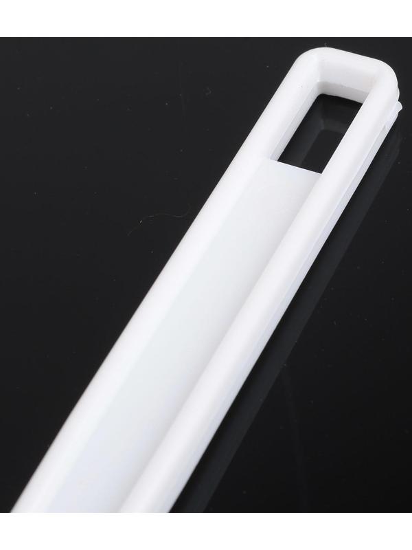 Лопатка силиконовая, 25×5,5×1,5 см, ручка белая