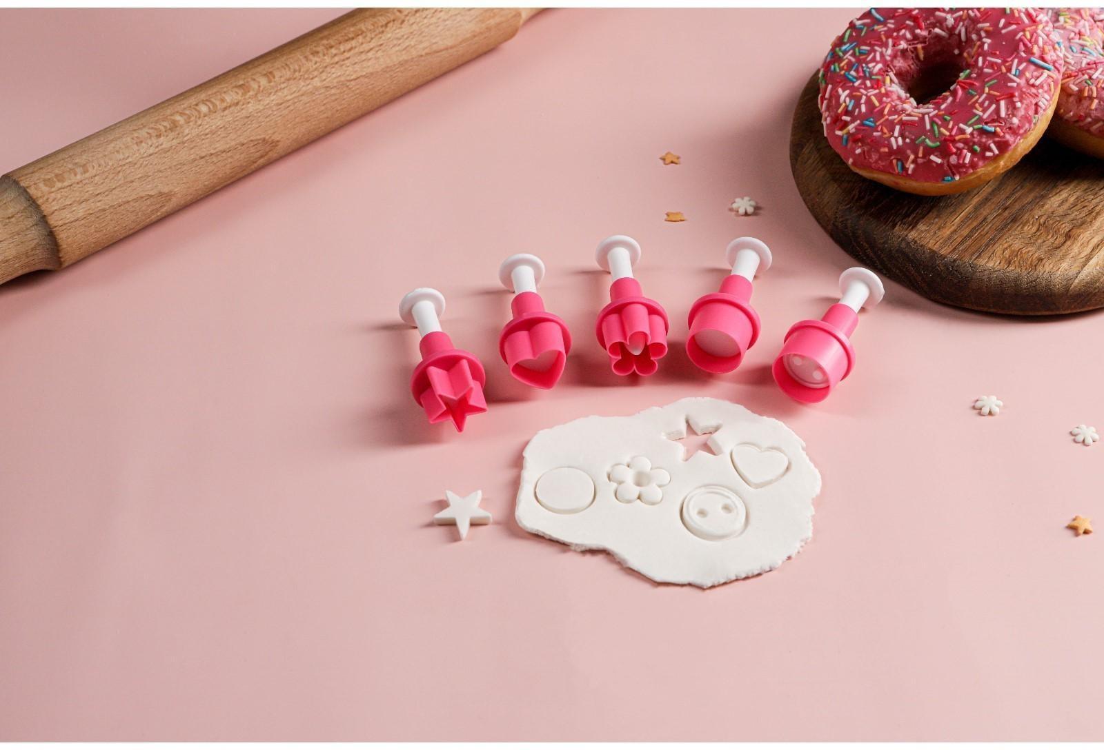 Набор плунжеров кондитерских Доляна «Праздник», 5 шт