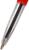 Ручка шариковая, 0.5 мм, стержень красный, корпус красный
