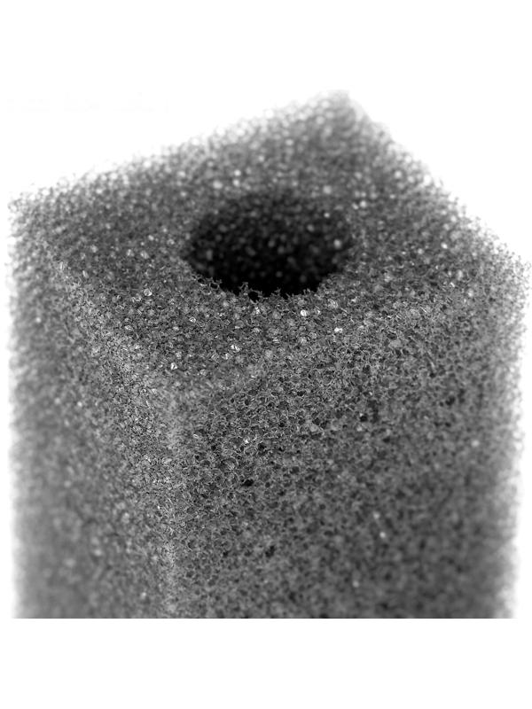 Губка прямоугольная для фильтра, серия F, 3 х 3,5 х 7 см, серая